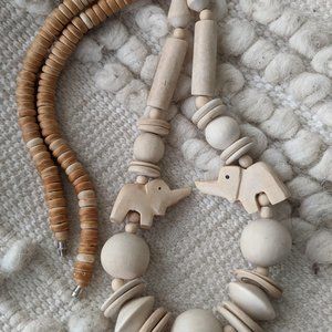 Wood Fashion Necklace